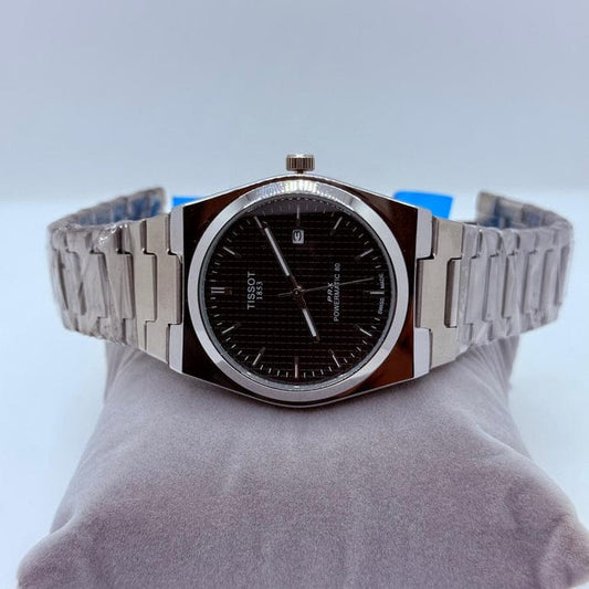 Tissot Prx 1853 Silver with Black dail